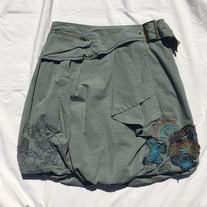 Desigual cotton tulip skirt